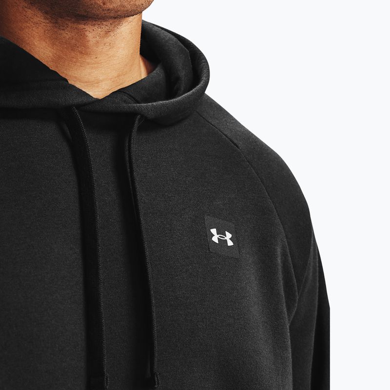 Кофта чоловіча Under Armour Rival Hoodie black/onyx white 4