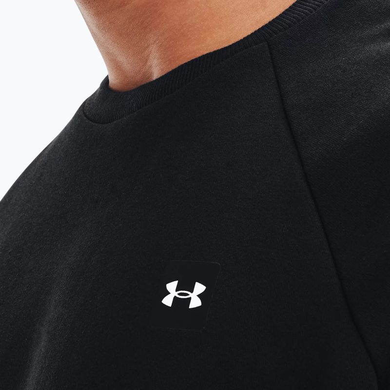 Кофта тренувальна чоловіча Under Armour Rival Fleece Crew чорна 1357096 3