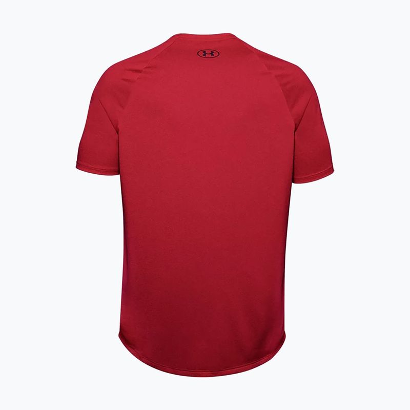 Футболка тренувальна чоловіча Under Armour UA Tech 2.0 SS Tee Novelty червона 1345317 6
