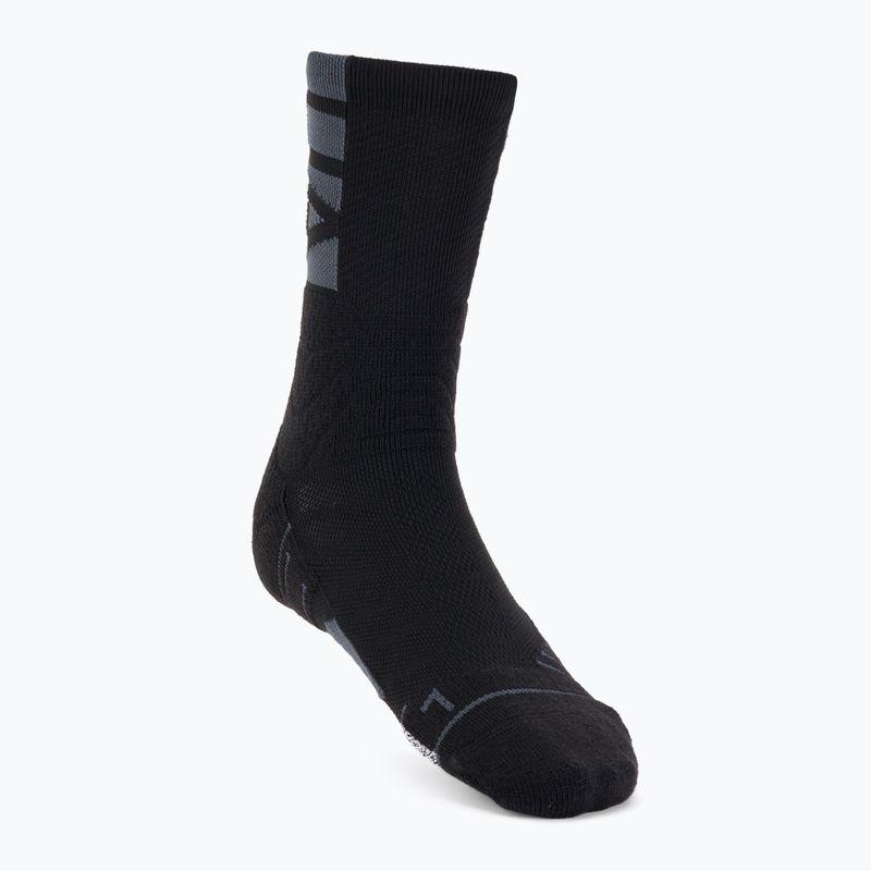 Шкарпетки спортивні Under Armour Playmaker Mid-Crew чорні 1356615