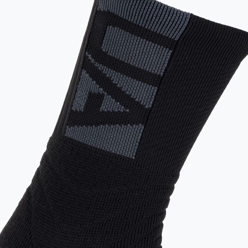 Шкарпетки спортивні Under Armour Playmaker Mid-Crew чорні 1356615 3