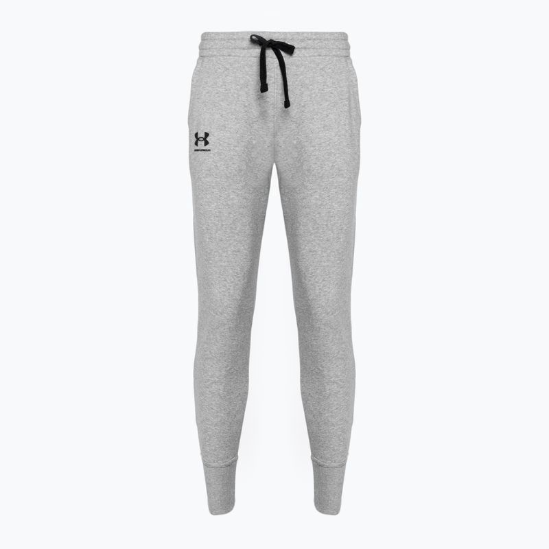 Шорти тренувальні жіночі Under Armour Rival Fleece Joggers steel medium heather/black/black 3