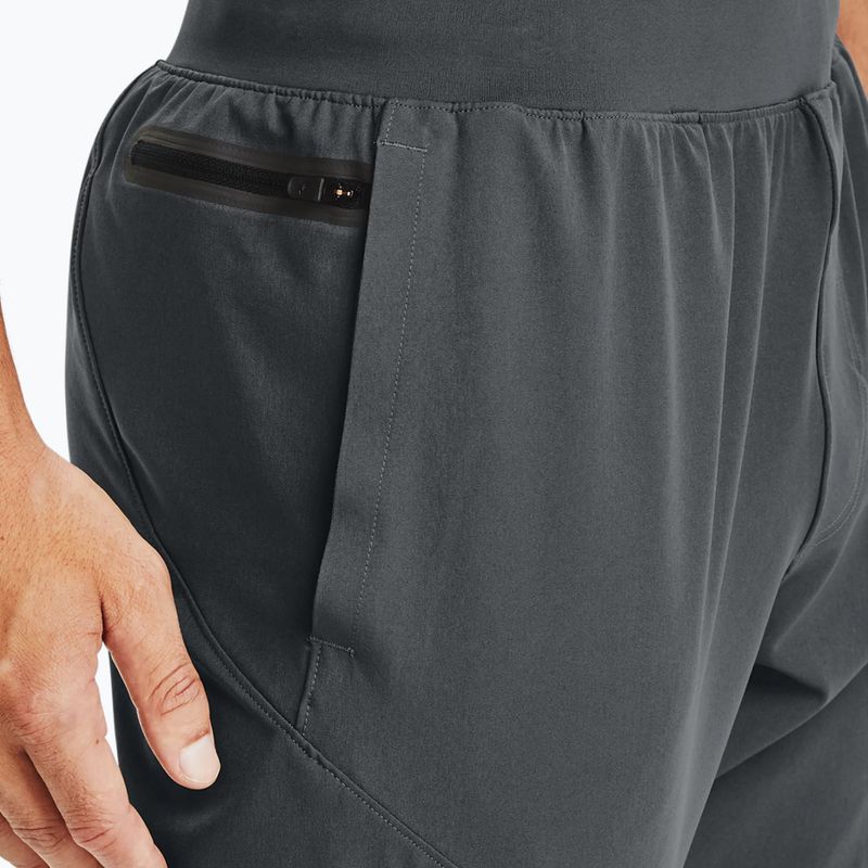 Штани тренувальні чоловічі Under Armour Unstoppable Tapered сірі 1352028 3