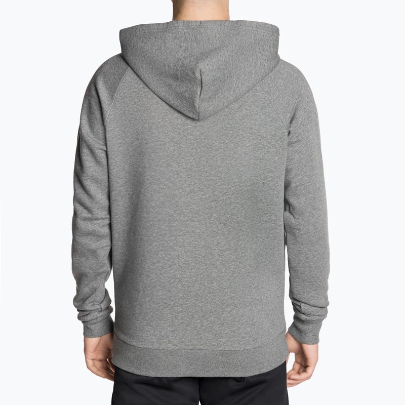 Кофта чоловіча Under Armour Rival Hoodie pitch gray light heather/onyx white 3