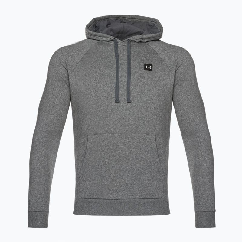 Кофта чоловіча Under Armour Rival Hoodie pitch gray light heather/onyx white 8