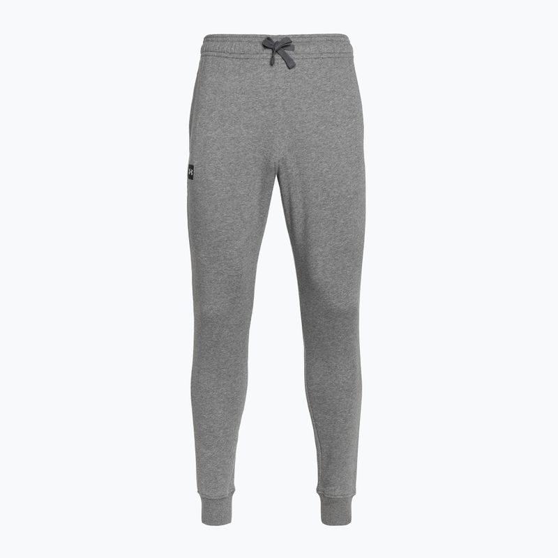 Штани тренувальні чоловічі Under Armour Rival Fleece Joggers сірі 1357128 5