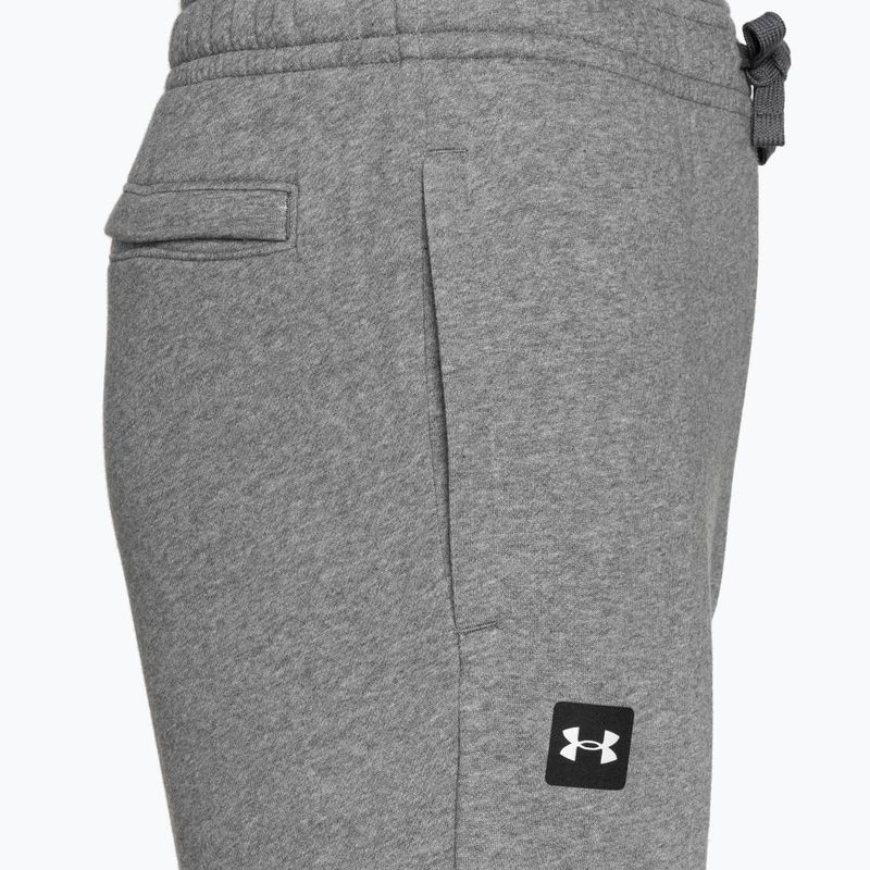 Штани тренувальні чоловічі Under Armour Rival Fleece Joggers сірі 1357128 7