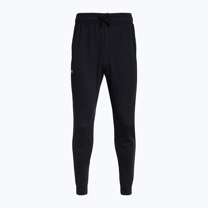 Штани тренувальні чоловічі Under Armour Rival Fleece Joggers чорні 1357128 4