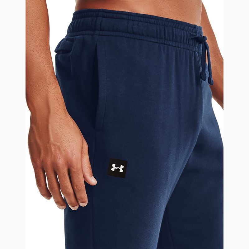 Штани чоловічі Under Armour Rival Fleece Joggers navy blue 4