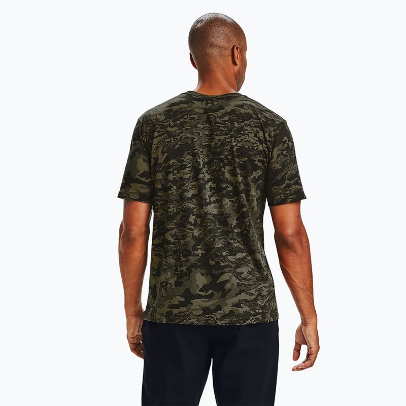 Футболка тренувальна чоловіча Under Armour ABC Camo зелена 1357727-001 3