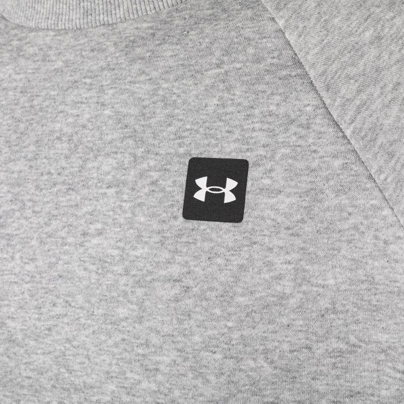 Кофта чоловіча Under Armour Rival Fleece Crew mod gray light heather/black 7