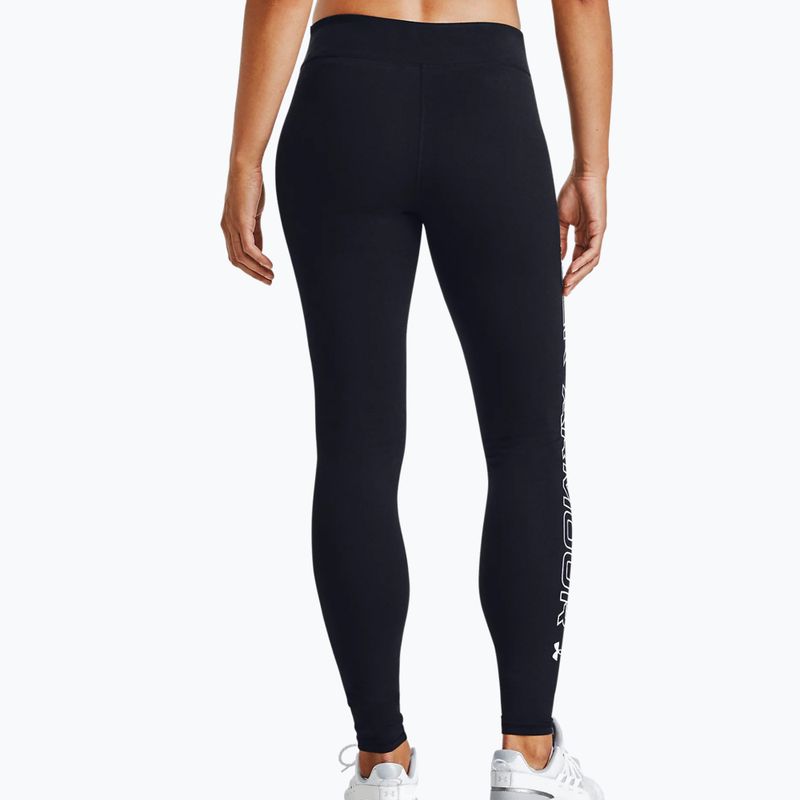 Легінси тренувальні жіночі Under Armour Favorite WM чорні 1356403 2