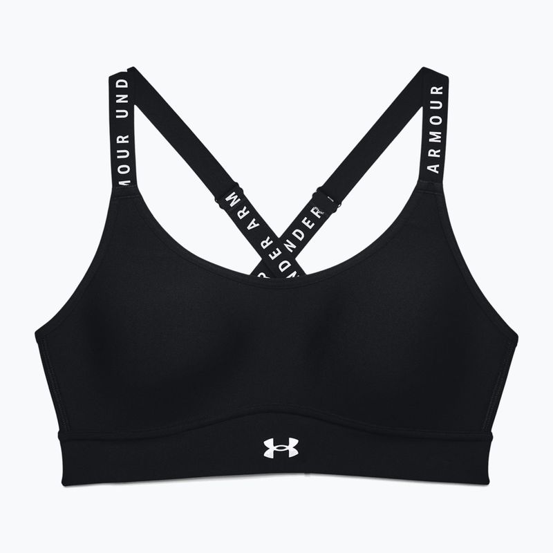 Бюстгальтер спортивний Under Armour Infinity Mid Covered чорний 1363353 3