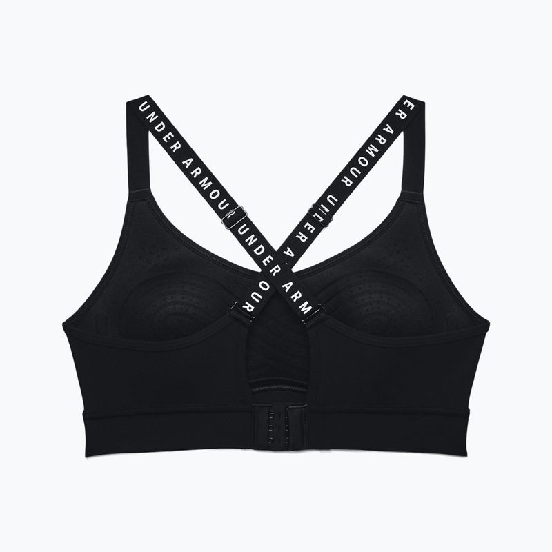 Бюстгальтер спортивний Under Armour Infinity Mid Covered чорний 1363353 4