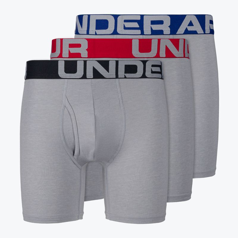 Боксери чоловічі Under Armour Charged Cotton 6 in 3 Pack UAR-1363617011
