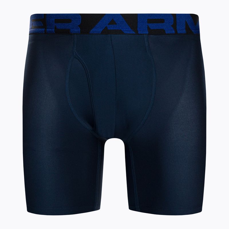 Боксери чоловічі Under Armour Ua Tech 6In 2-Pak сірі 1363619-408 5