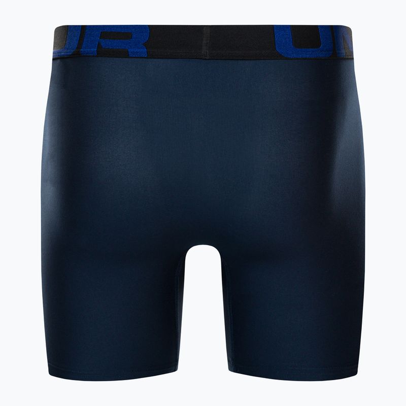 Боксери чоловічі Under Armour Ua Tech 6In 2-Pak сірі 1363619-408 6