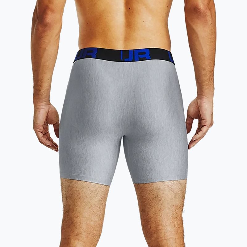 Боксери чоловічі Under Armour Ua Tech 6In 2-Pak сірі 1363619-408 9