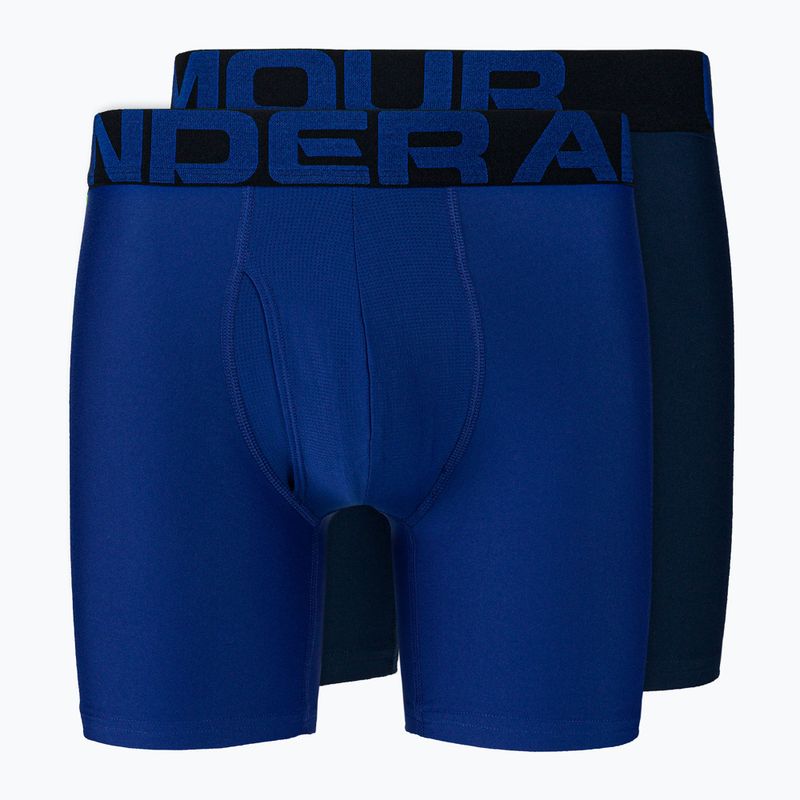 Боксери чоловічі Under Armour Tech 6 in 2 Pack блакитні UAR-1363619400