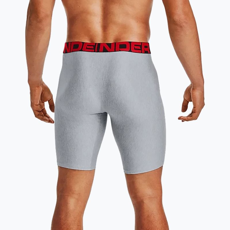 Боксери чоловічі Under Armour Ua Tech 9In 2-Pak сірі 1363622-011 12