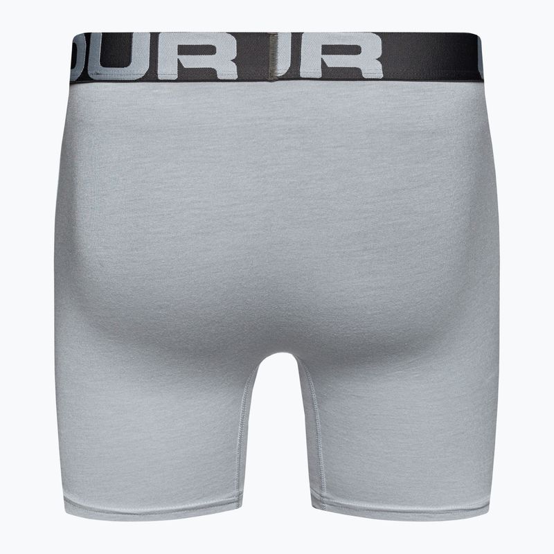 Боксери чоловічі Under Armour Charged Cotton 6 3 шт. блакитні 1363617 3