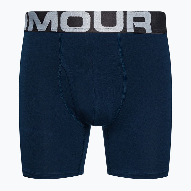Боксери чоловічі Under Armour Charged Cotton 6 3 шт. блакитні 1363617 8