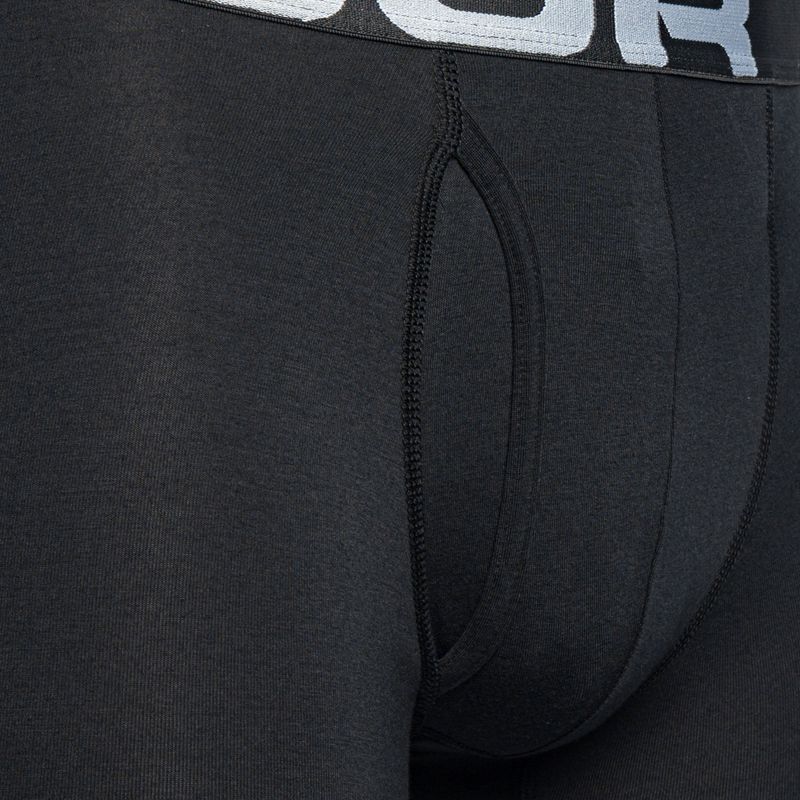 Боксери чоловічі Under Armour Charged Cotton 6 3 шт. Pack чорні 1363617 4