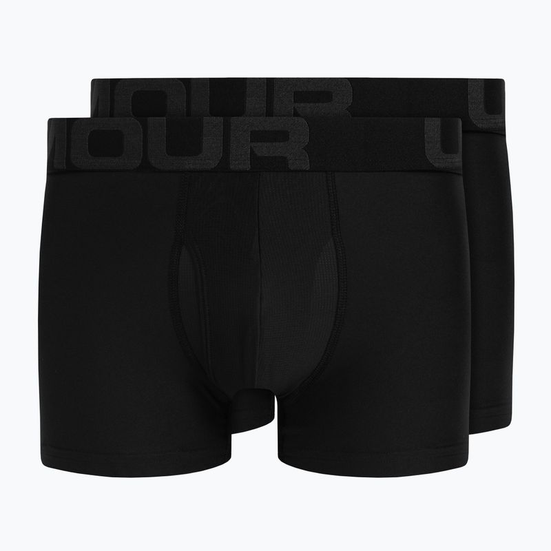 Боксери чоловічі Under Armour Ua Tech 3In 2-Pak чорні 1363618-001