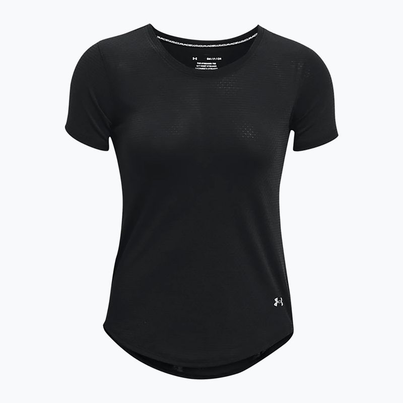 Футболка для бігу жіноча Under Armour Streaker чорна 1361371-001