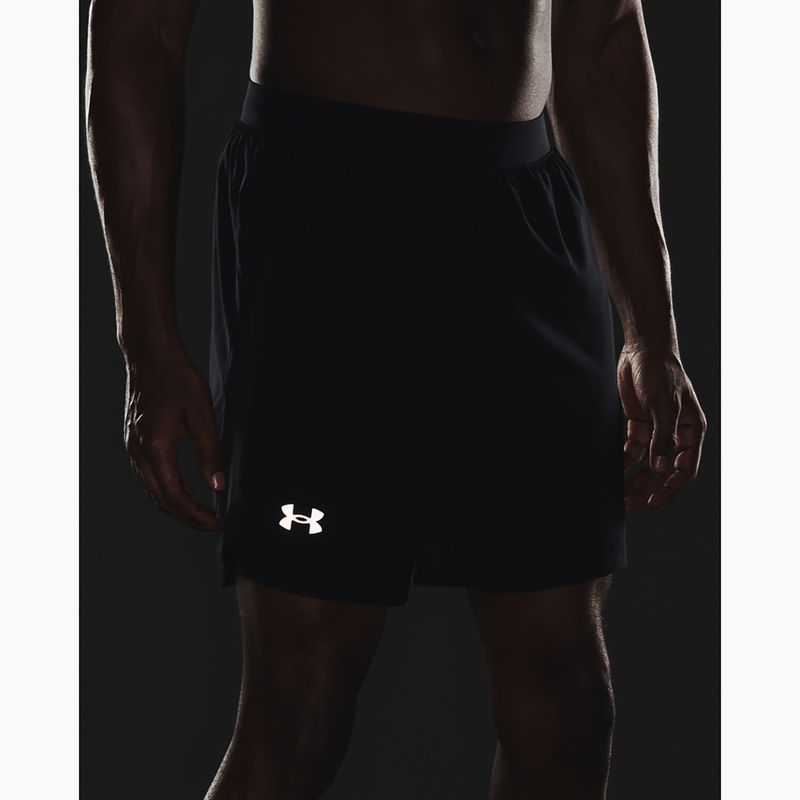 Шорти для бігу чоловічі Under Armour Launch Sw 7 чорні 1361493-001 5