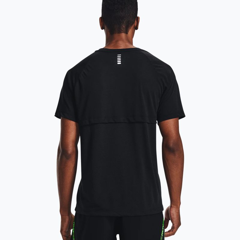 Футболка для бігу чоловіча Under Armour Streaker чорна 1361469-001 4