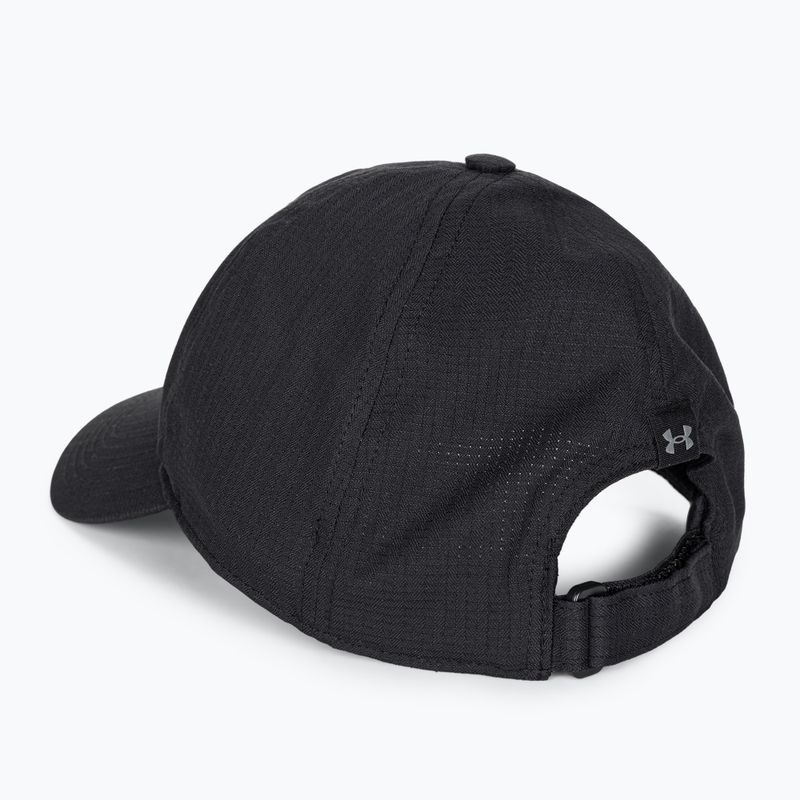 Бейсболка чоловіча Under Armour Isochill Armourvent Adj black/pitch gray 3