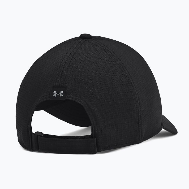 Бейсболка чоловіча Under Armour Isochill Armourvent Adj black/pitch gray 6