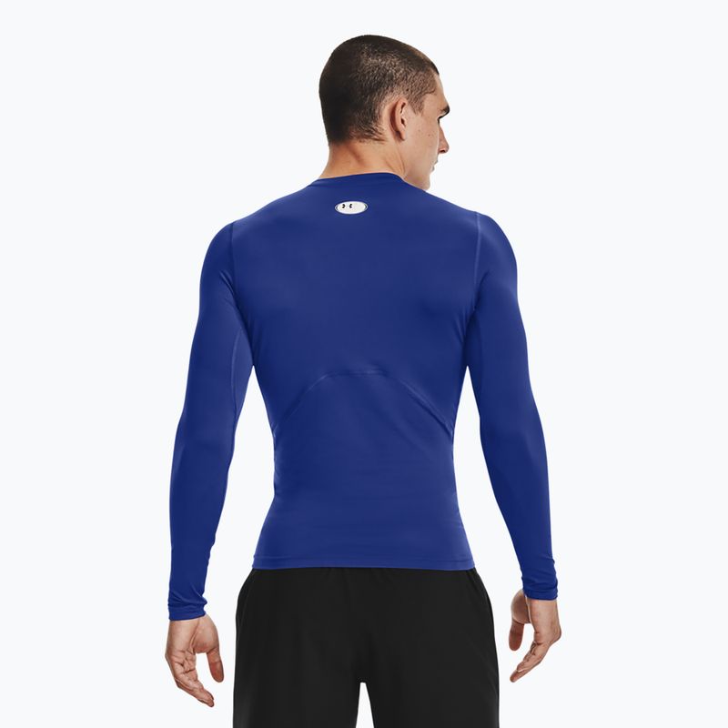 Футболка лонгслів чоловіча Under Armour Ua Hg Armour Comp LS синя 1361524-400 2