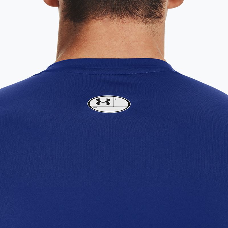 Футболка лонгслів чоловіча Under Armour Ua Hg Armour Comp LS синя 1361524-400 4