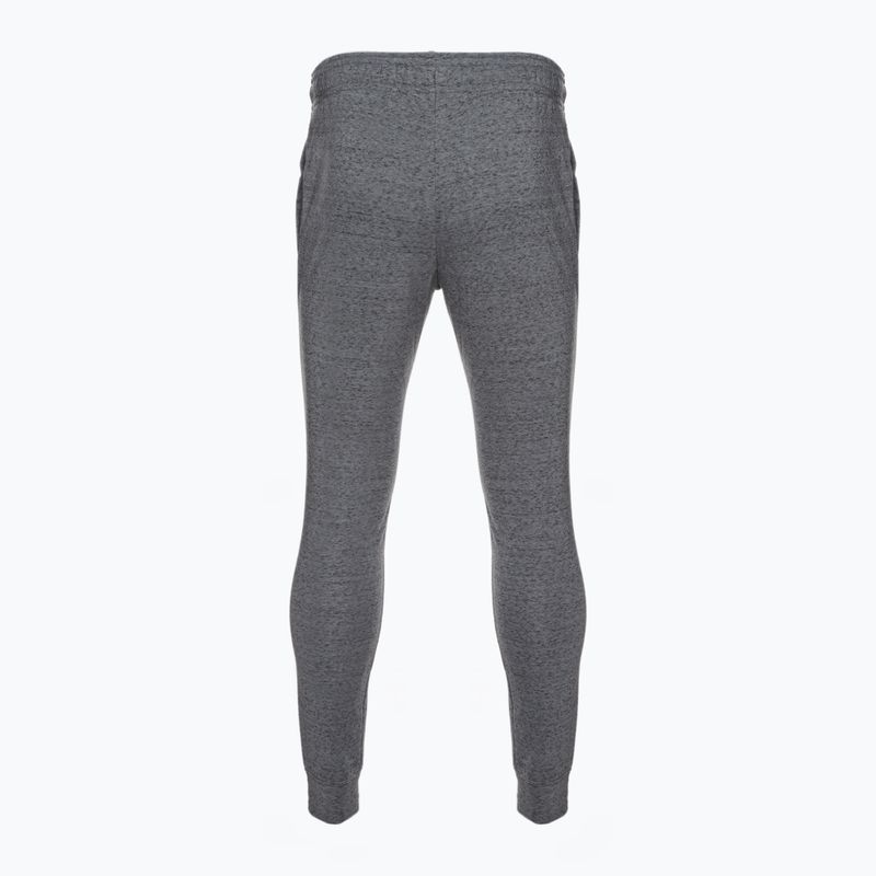 Штани чоловічі Under Armour Ua Rival Terry Jogger pitch gray light heather/onyx white 6