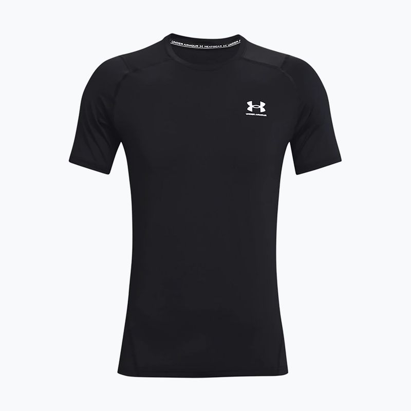 Футболка тренувальна чоловіча Under Armour HeatGear Armour Fitted чорна 1361683 5