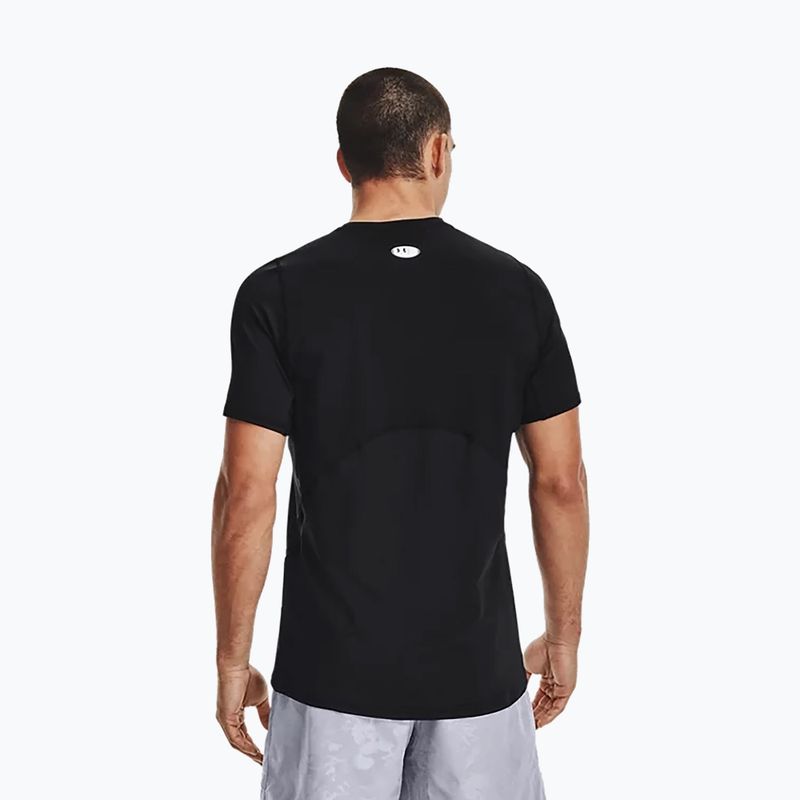 Футболка тренувальна чоловіча Under Armour HeatGear Armour Fitted чорна 1361683 3