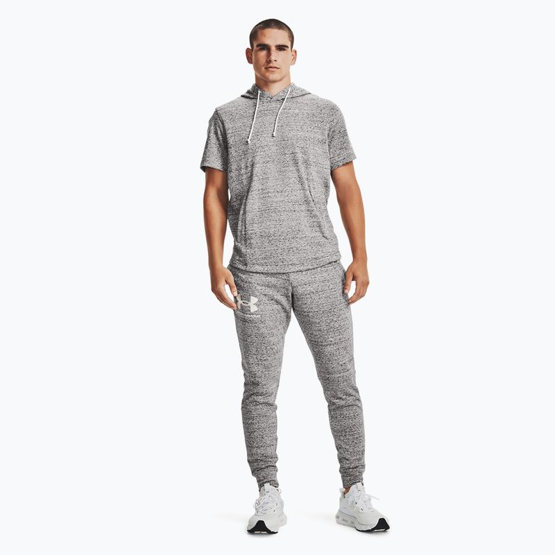 Штани чоловічі Under Armour Ua Rival Terry Jogger grey/melange 2