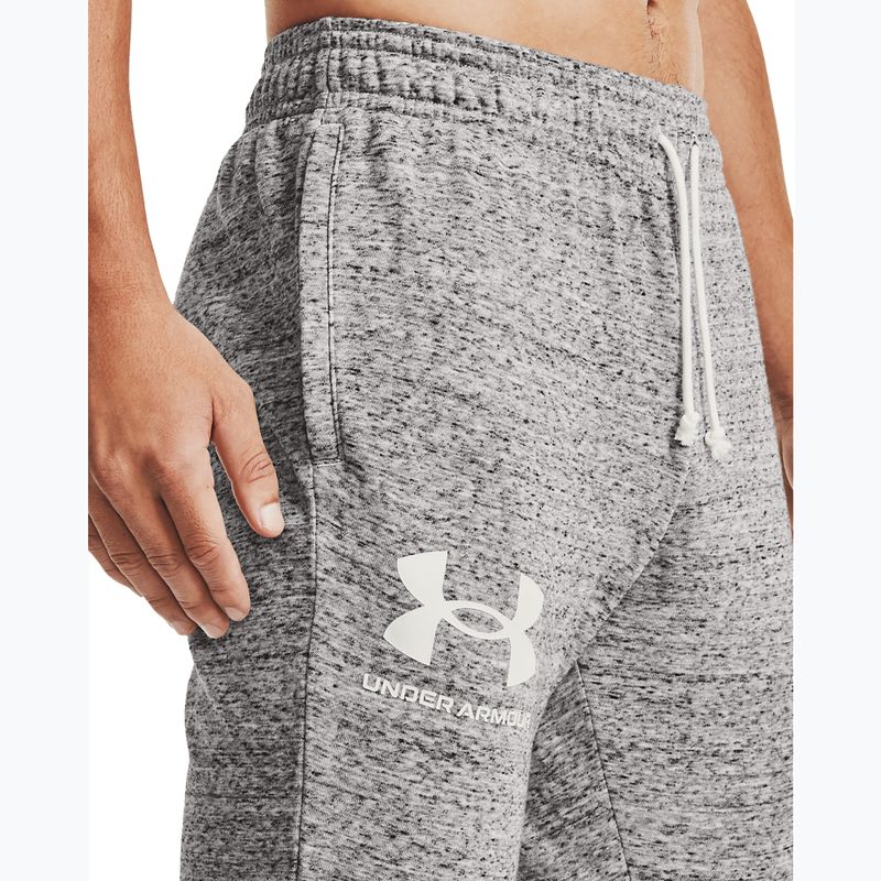 Штани чоловічі Under Armour Ua Rival Terry Jogger grey/melange 4