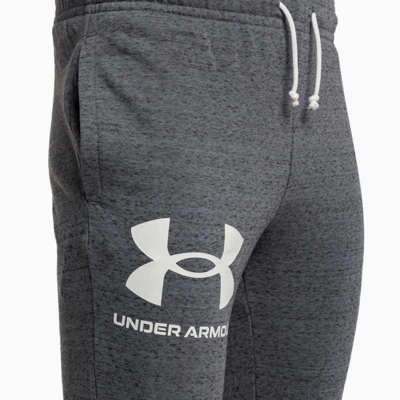 Штани тренувальні чоловічі Under Armour Ua Rival Terry сірі 1361644 3