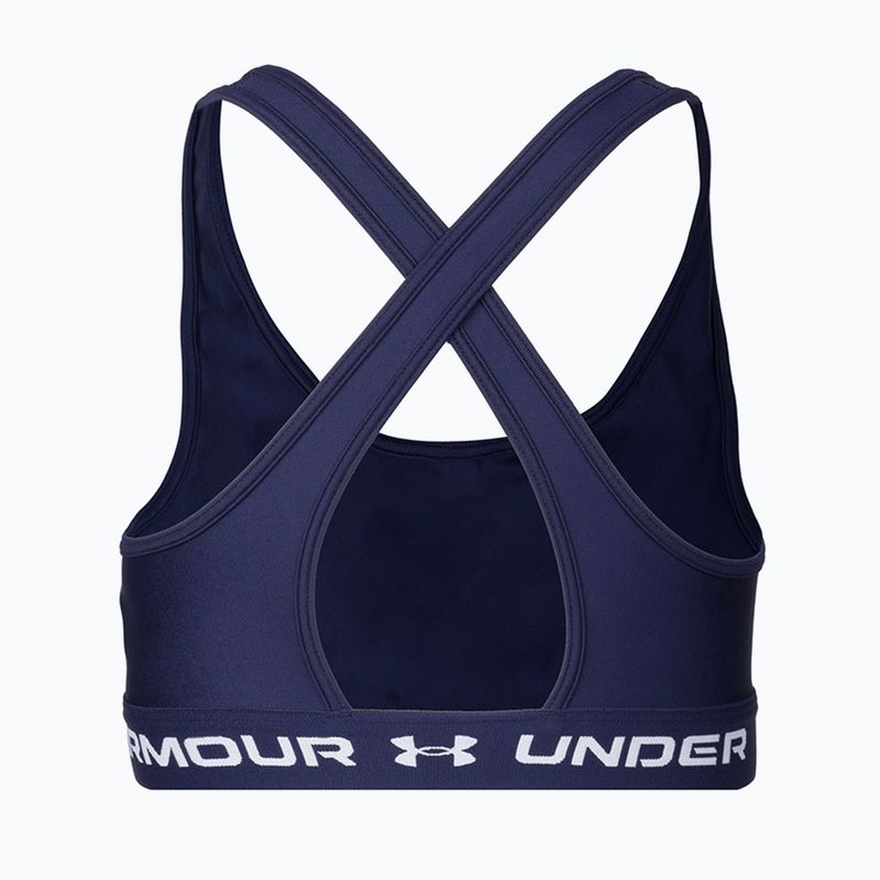 Бюстгальтер спортивний Under Armour Crossback Mid синій 1361034 2