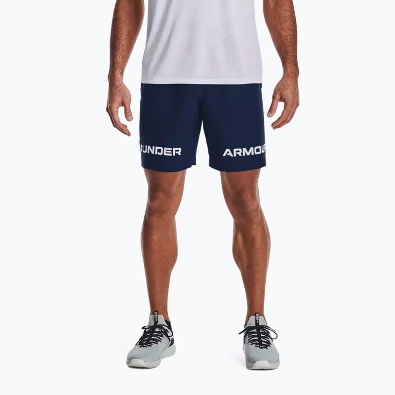Шорти для тренувань чоловічі Under Armour UA Woven Graphic WM сині 1361433