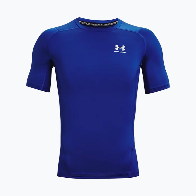 Футболка тренувальна чоловіча Under Armour Ua Hg Armour Comp SS синя 1361518-400 5