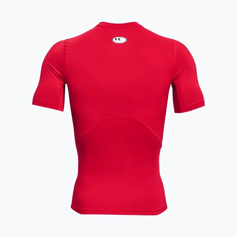 Футболка тренувальна чоловіча Under Armour Ua Hg Armour Comp SS червона 1361518-600 6
