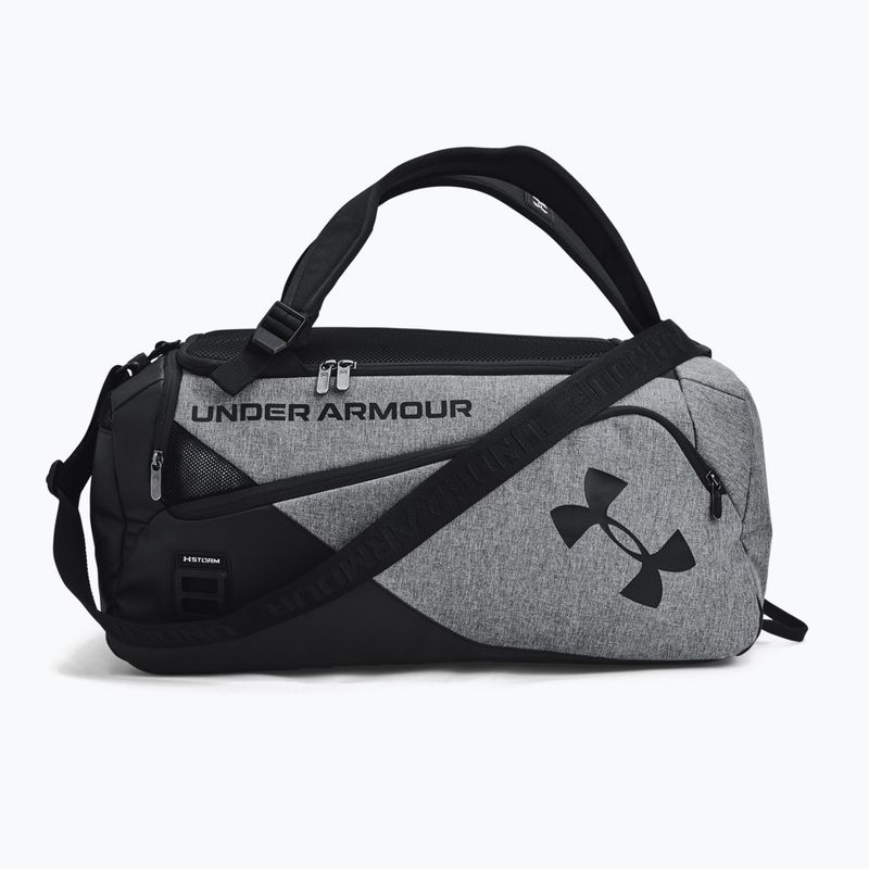 Сумка тренувальна Under Armour Contain Duo Duffle S чорно-сіра 1361225-012