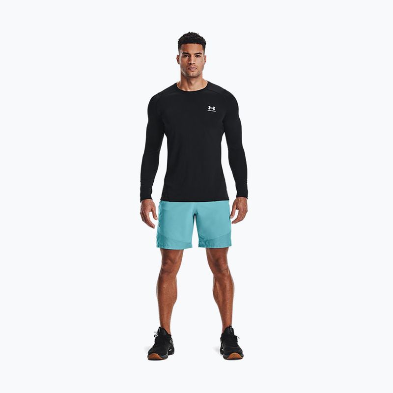 Футболка тренувальна чоловіча Under Armour HeatGear Armour Fitted чорна 1361506 5