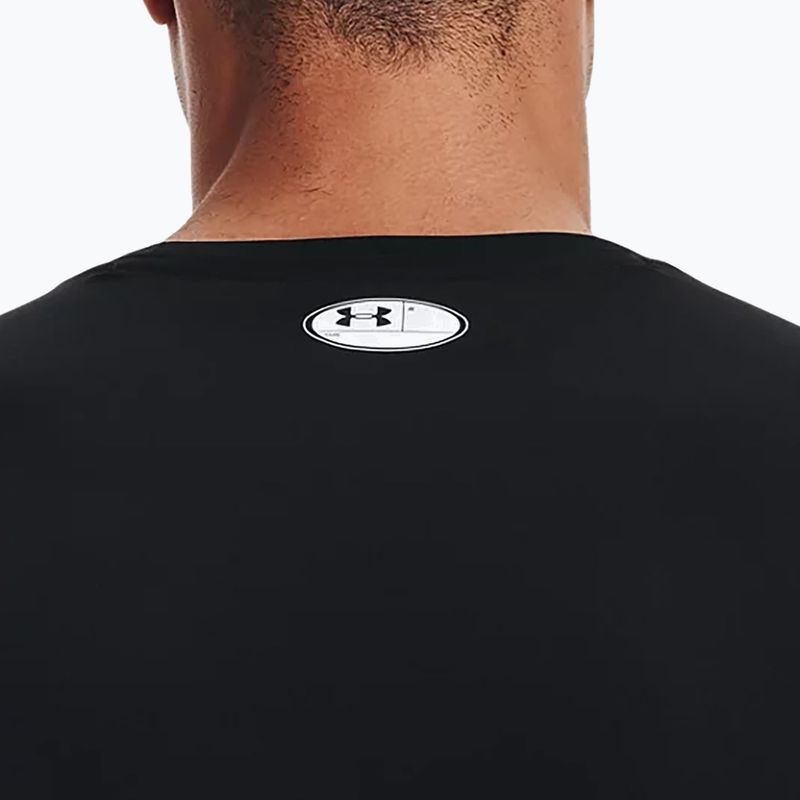 Футболка тренувальна чоловіча Under Armour HeatGear Armour Fitted чорна 1361506 6