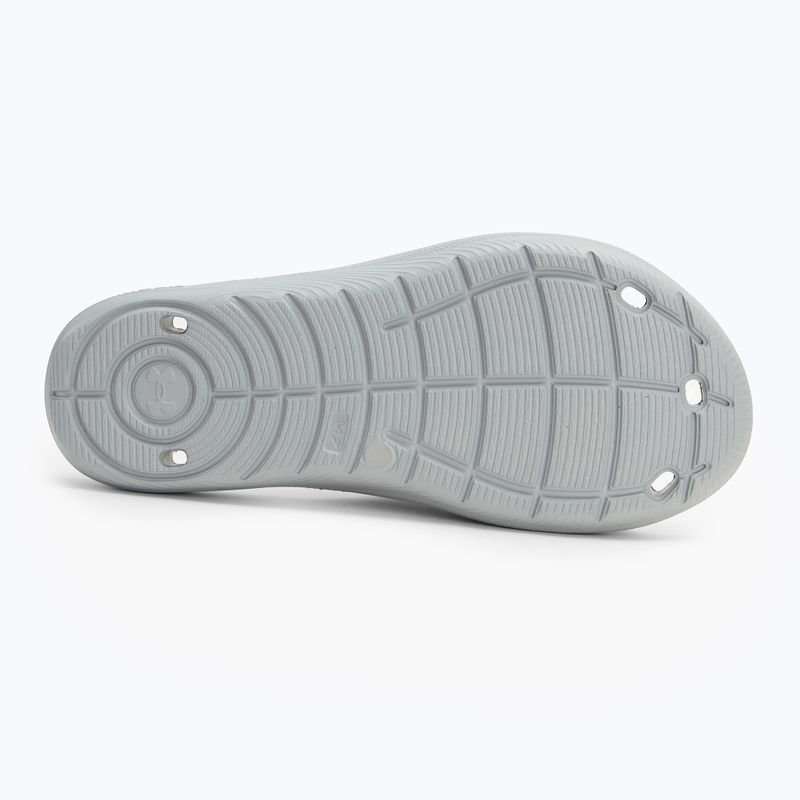 Шльопанці чоловічі Under Armour Locker IV SL mod gray/mod gray/white 4