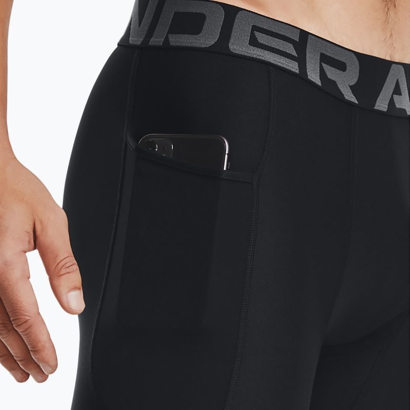 Шорти чоловічі Under Armour HG Armour Long Shorts black/white 4